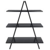 Winsome Wood Aaron Shelving, Black