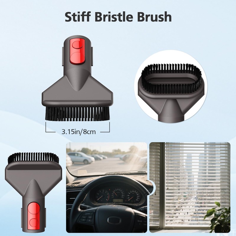 6pcs Vacuum Accessories Compatible with Dyson V7 V8 V11 V10