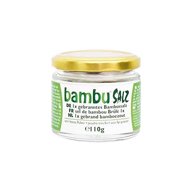 Aman Prana Bamboo Salt, 1 x Burned, Very Fine (Small),