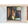 Yamazaki Black Resin Organiser Large Deep 2
