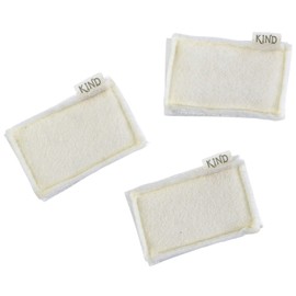 Casabella Eco-Friendly Kitchen Sponges Set of 3 Plant Based Sustainable Scrubbers