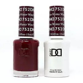 DND DUO Matching Gel & Lacquer #752 - Winter Wine