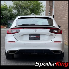 SpoilerKing Rear Window Roof Spoiler Visor (284R) Compatible with Honda Civic Hatchback 2022-present