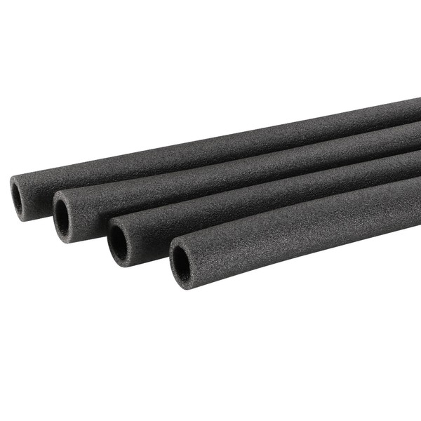 sourcing map Foam Tube Sponge Protective Sleeve Black Seal Sleeve