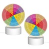Wheel of Emotions Feelings Chart Night Light with USB Plug