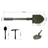BW Folding Spade with Hoe US Spade Shovel Saw Camping