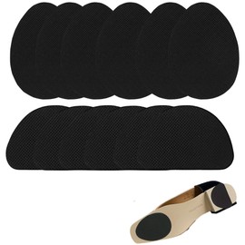 DMIMIA 12 Pcs Anti Slip Shoe Grips on Bottom of Shoes Rubber Sole Grips Pads for Shoes Heels and Sole Protector Repair