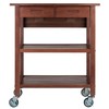 Winsome Wood Jonathan Kitchen Walnut