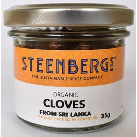 Steenbergs Organic Cloves Whole Standard Jar - 35g