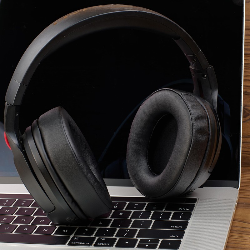 Replacement Ear Pads and Microphone Foam Compatible with HyperX CloudX/Cloud