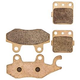 NICHE Brake Pad Kit for Kawasaki KLX140 KLX140L 43082-1205 Front Rear Ceramic