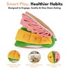 CHEWFFON Interactive Dog Toy, Multi-Layer Treat Hiding Nose Work Game