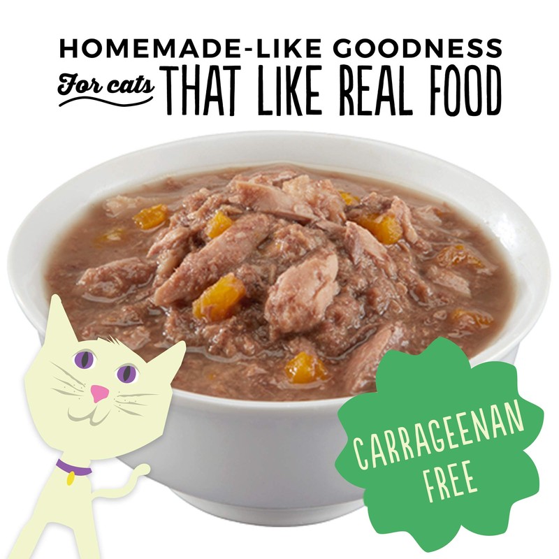 PETITE CUISINE Grain-Free Wet Cat Food, L'il Violet's Tuna, Pumpkin