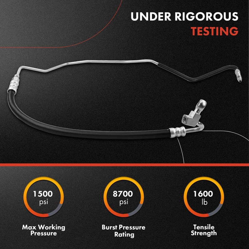 A-Premium Power Steering Pressure Hose Line Assembly Compatible with Infiniti
