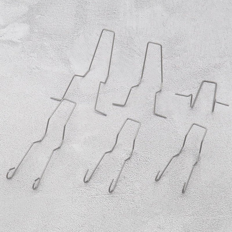 12PCS Headlight Bulb Retaining Spring Clips for H1 H3 H4