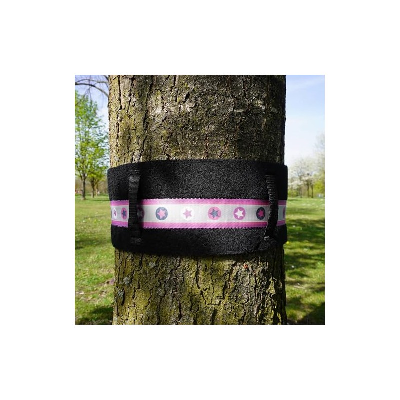 Slackline Tree Protector with Velcro Fastening and 4 Straps for