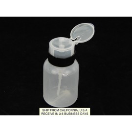 Beauty Headquarters 210 ML PLASTIC NAIL ART PUMP DISPENSER SPRAY BOTTLE