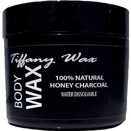 Tiffany honey charcoal body wax 2.5 oz