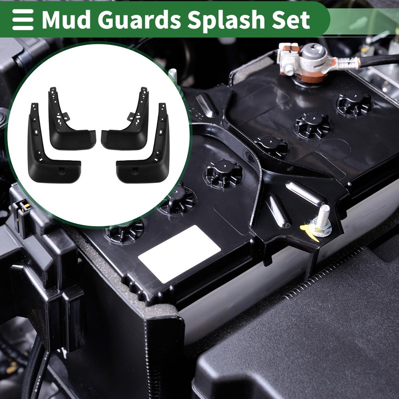Motoforti Mud Flaps Splash Guards Mud Guards for Kia K5(Saloon)