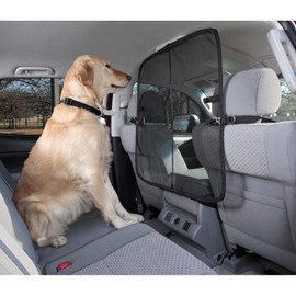 Solvit Products Front Seat Net Pet Barrier Black Large
