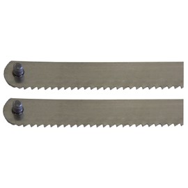 19" Butcher Handsaw Replacement Blades for Meat Cutting - Cozzini Cutlery Imports - Choose 2 Pack or 4 Pack (2 Pack)