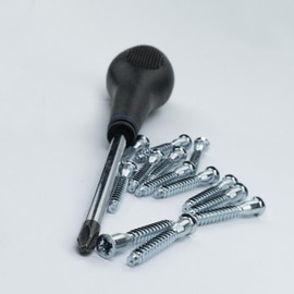 20 x Furniture Screws - Rustproof - Confirmat Screws Countersunk Head with Phillips (20, 6.3 x 60)