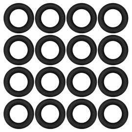 EMSea 100PCS O-Rings for Broadhead Archery Arrowhead Rubber Bands Replacement Arrow Tip Grommet OD 5mm ID 3mm Diameter 1mm Black