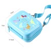 OFIKAL Kids Camera Case with Dinosaur Pattern, Shoulder Bag for