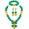 aczuv Simulated Pearl Set Jewelry Nigerian Wedding African Beads Women