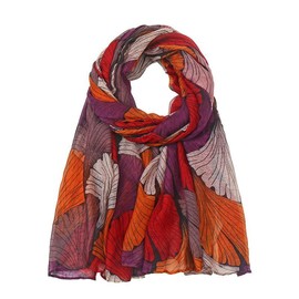 Printed Bali Yarn Scarf Women's Cotton And Linen Talma - Color: 4 Sapphire Blue Haqing, Size: 80x180cm