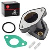 MOTO1988 Intake Manifold Boot & Gasket Compatible with Honda 1981-2013