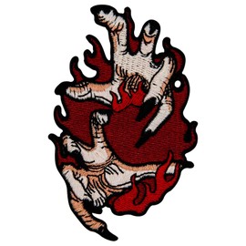 The Force of Fire Embroidered Iron on Sew on Patch