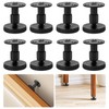 Teokantz Pack of 8 Wall Spacers, Adjustable Bed Frame, Anti-Shake