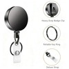 Bestac ID Badge Reel with Clip & Keyring: Features All-Metal