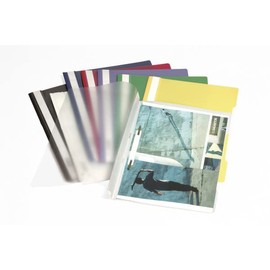 Durable 252302 Clear View Folder-Report File A4 PP, White - Pack of 25