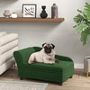 PawHut Luxury Fancy Dog Couch with Hidden Storage, Small Dog