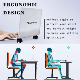 OYE 2 Pcs Mini Magnetic Laptop Cooling Pad, Universal Laptop/Computer Keyboard Stands, Ergonomic Laptop Stand, Portable Magnetic Cooler Holder for MacBook PC Notebook (Magnetic)