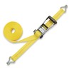 SmartStraps 27-Foot Premium Ratchet Straps, Yellow (1pk) – 10,000 lbs