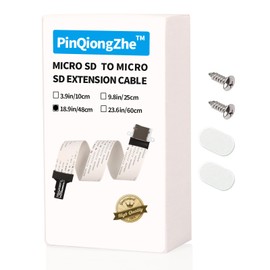 PinQiongZhe Micro SD Card Male to Female Extension Cable Adapter External Upgrade(18.9in/48cm)