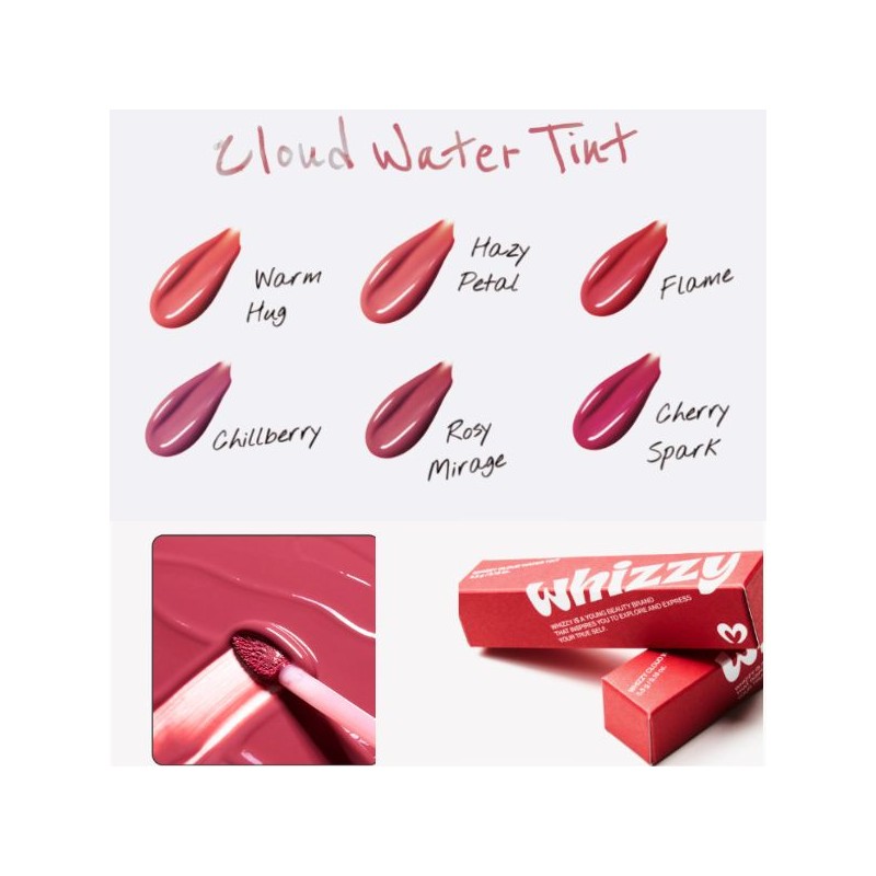 WHIZZY Cloud Water Tint 5.5g, Color:Hazy Petal