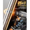 Cordless Drill, 20V MAX Power Drill Set with 2 Batteries