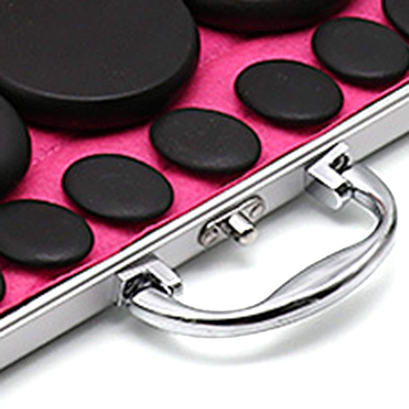 FLYHERO Basalt Hot Stones Set Massage Stone Hot Rocks Stones