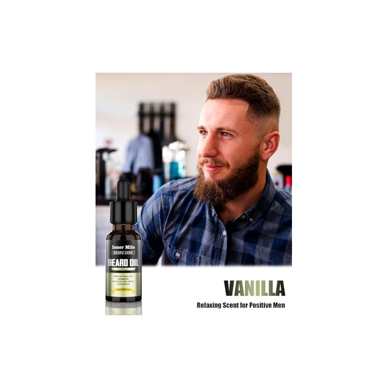 Beard Oil Set Soften, Smooth, Nourish, Strengthen, Birthday Gifts for