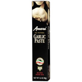 Amore Garlic Paste - Tube, 3.2 Ounce -- 12 per case.