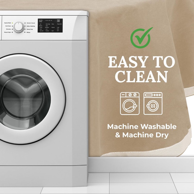 Sanders Classics 44" Square Tan Card (Bridge) Table Cover