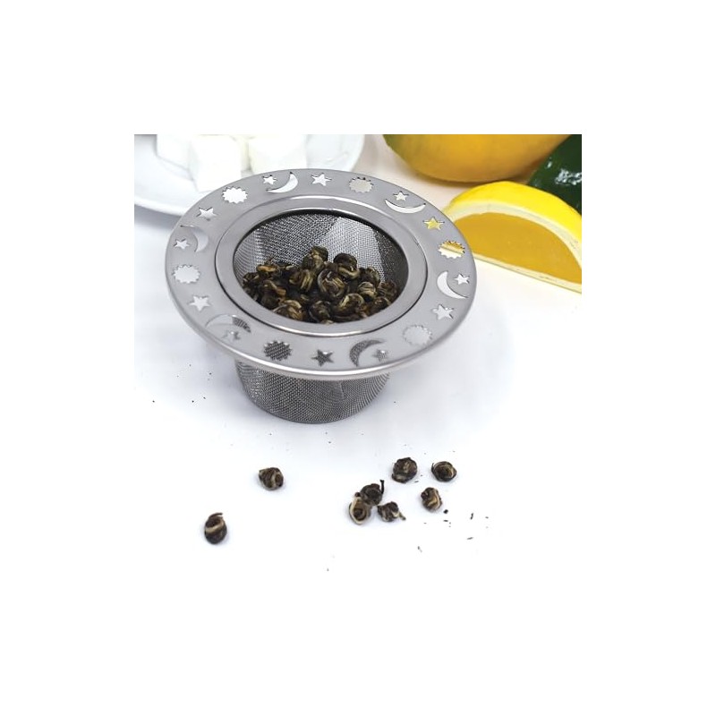 Norpro Infusor de té decorativo de acero inoxidable, 1 EA,