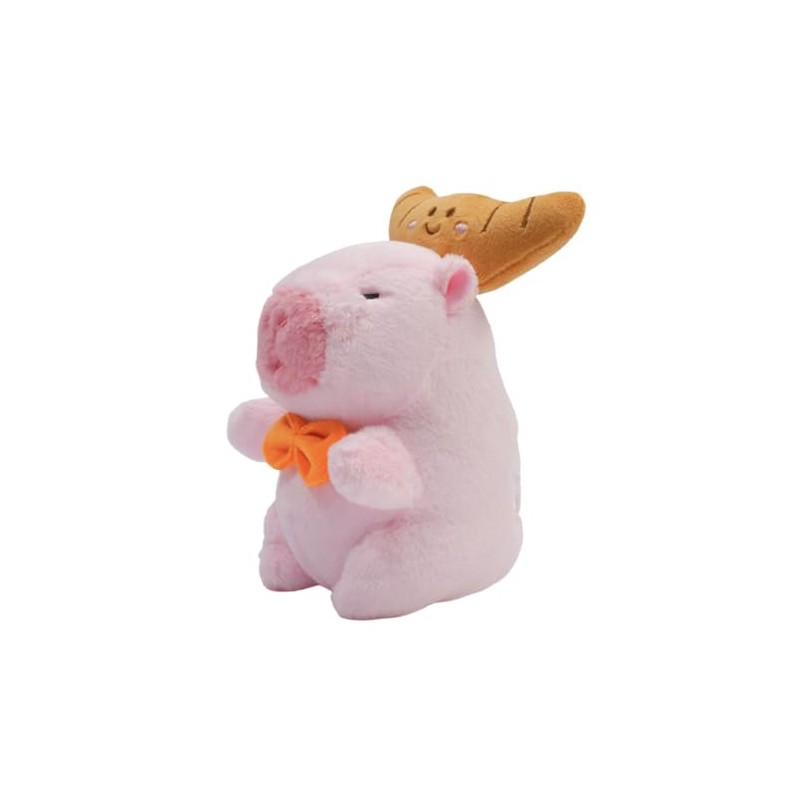 Clearstone Capybara Plush Keychain Chabimaru Croissant 5.1 inches (13 cm),