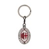 A.C. Milan Portachiavi con Doppio Lato, Logo Ufficiale, Idea Regalo,