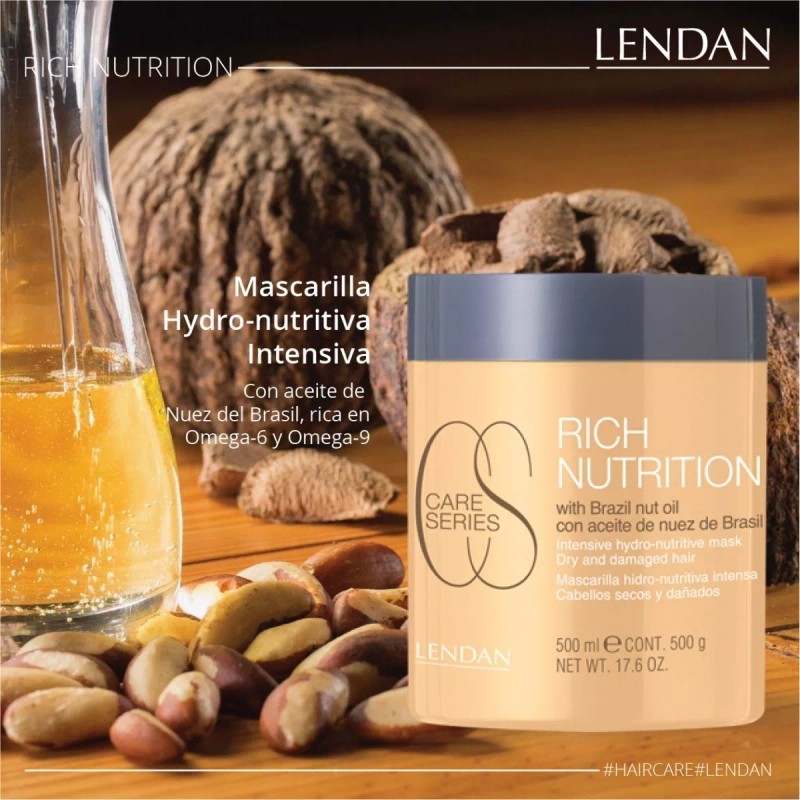 Lendan Rich Nutrition Mascarilla Ultra Hidratante 500ml